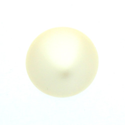 Cream Pearl Cabochon Par Puca 14mm 1st