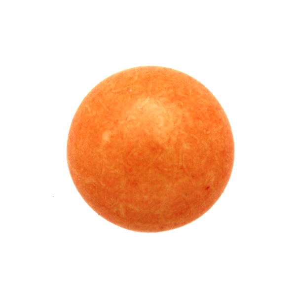 Opaque Apricot Cabochon Par Puca 14mm 1st