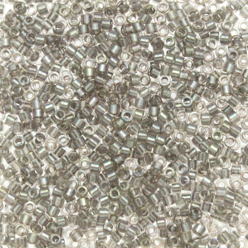 Sparkling Pewter Lined Crystal AB DB-1772 Delicas 11/0 5g
