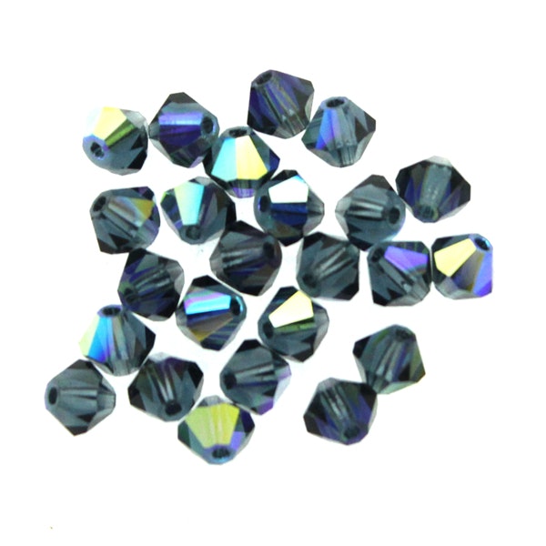 Montana AB Preciosa Bicone 4mm 144st