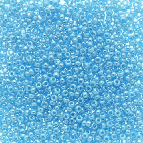 Opaque Turquoise Blue Luster 15-0433 Miyuki 15/0 5g