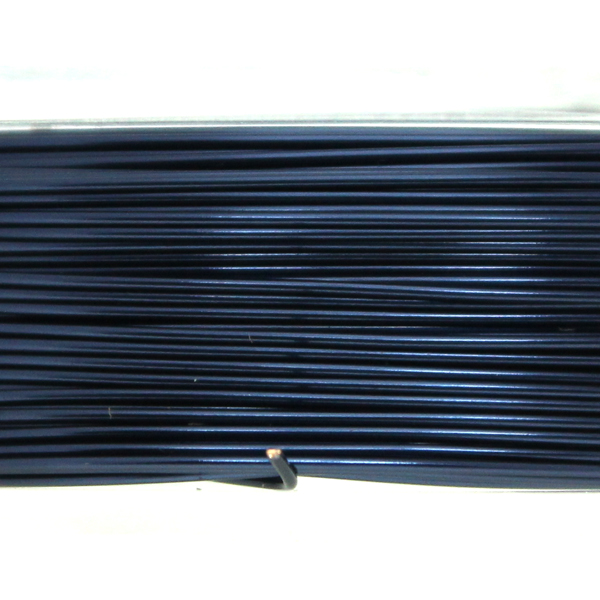 Dark Blue Artistic Wire 24 Gauge/0,51mm 20yd/18,2m