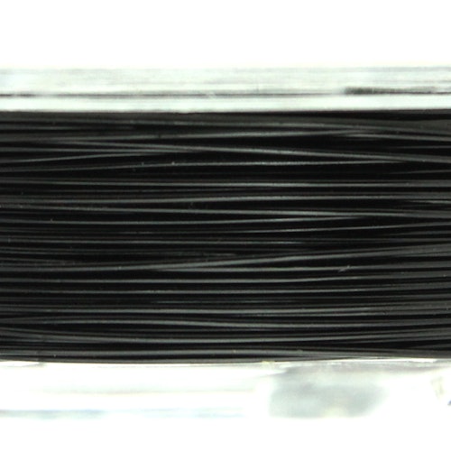 Black Artistic Wire 24 Gauge/0,51mm 20yd/18,2m