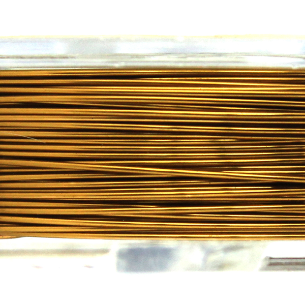 Antique Brass Color Artistic Wire 24 Gauge/0,51mm 20yd/18,2m