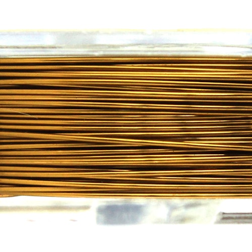 Antique Brass Color Artistic Wire 24 Gauge/0,51mm 20yd/18,2m