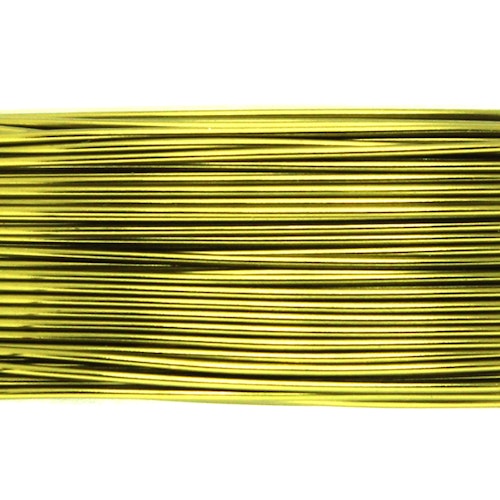 Olive Artistic Wire 24 Gauge/0,51mm 20yd/18,2m