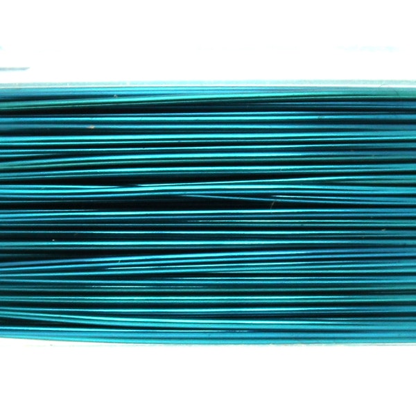 Peacock Blue SP Artistic Wire 24 Gauge/0,51mm 15yd/13,7m