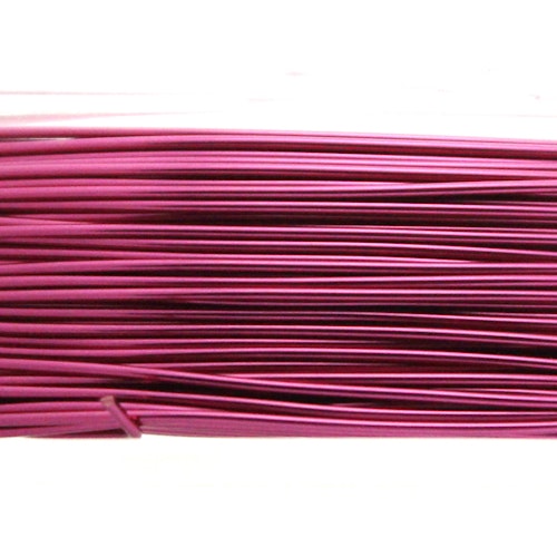 Magenta Artistic Wire 24 Gauge/0,51mm 20yd/18,2m