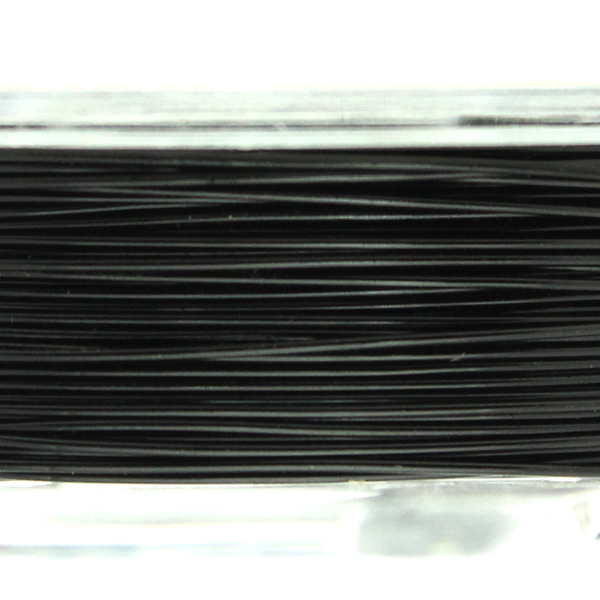 Black Artistic Wire, 26 Gauge/0,41mm 15yd/13,7m