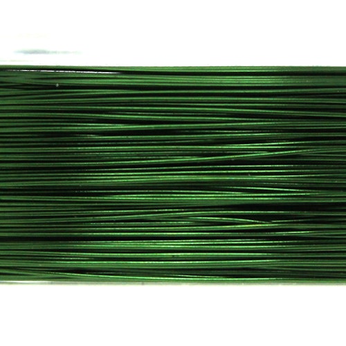 Green Artistic Wire 28 Gauge/0,32mm 40yd/36,5m