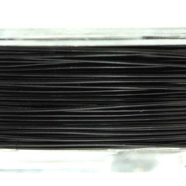 Black Artistic Wire, 28 Gauge/0,32mm 15yd/13,7m