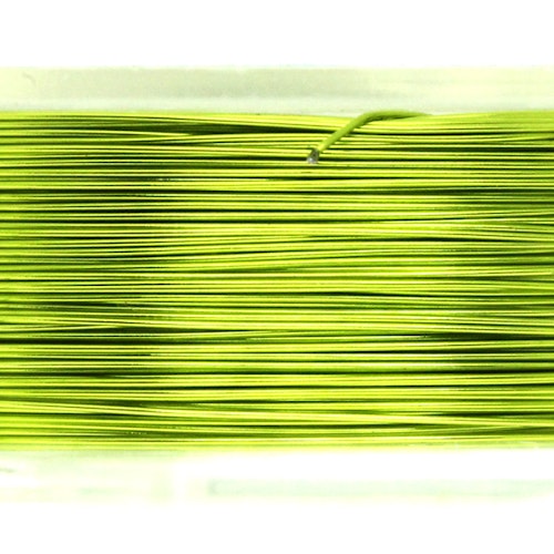 Chartreuse SP Artistic Wire 28 Gauge/0,32mm 40yd/36,5m