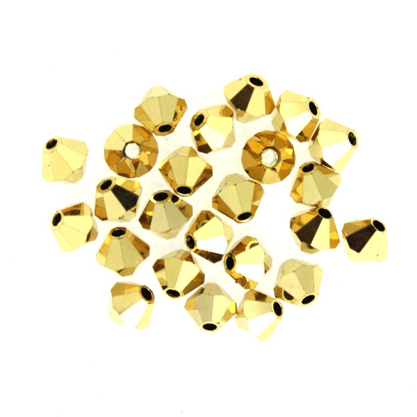 Crystal Aurum Full Preciosa Bicone 4mm 144st