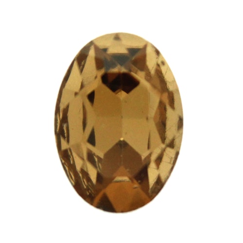 Topaz Kinesisk Strass Oval 14x10mm 3st