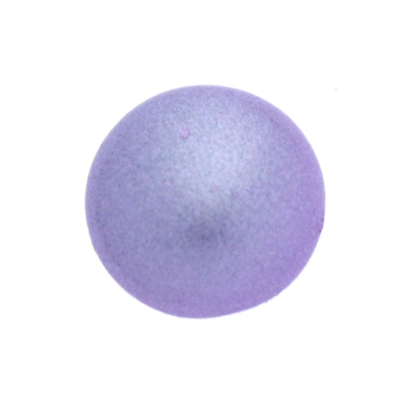 Metallic Suede Purple Cabochon Par Puca 14mm 1st
