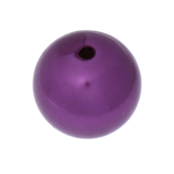 Vaxad Purple Rund Acrylpärla 20mm 1st