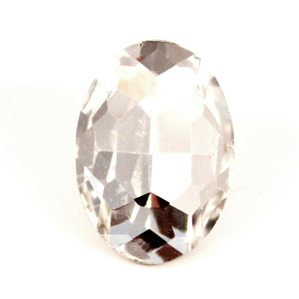 Crystal Kinesisk Strass Oval 8x6mm 4st