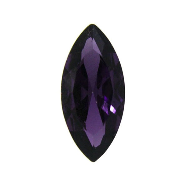 Purple Kinesisk Strass Navette 10x5mm 4st