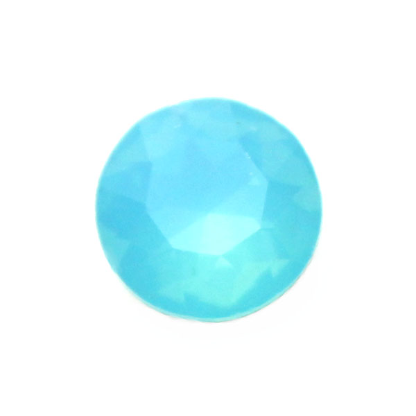 Caribbean Blue Opal Kinesisk Round Stone 8mm 3st