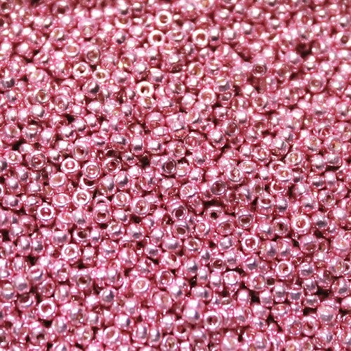 Duracoat Galvanized Hot Pink 15-4210 Miyuki Seedbeads 15/0 5g