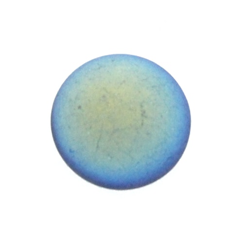 Jet Mat AB Cabochon Par Puca 14mm 1st