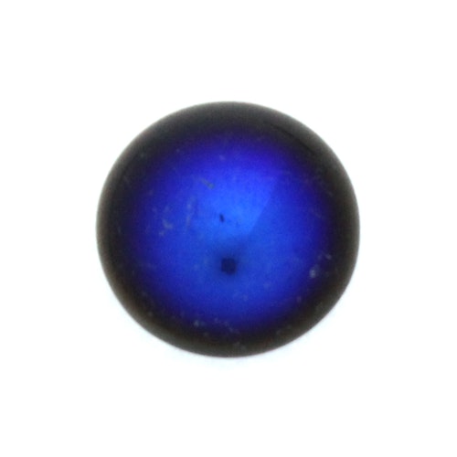 Jet Full Azzuro Cabochon Par Puca 14mm 1st