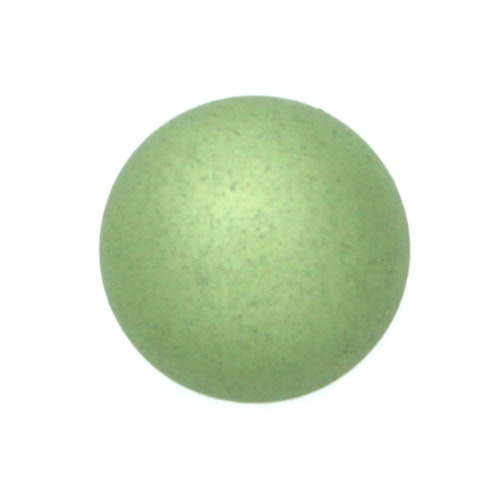 Alabaster Pastel Olivine Cabochon Par Puca 18mm 1st