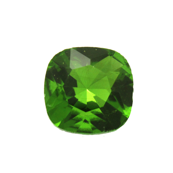 Green Kinesisk Strass Cushion Square 18mm 1st