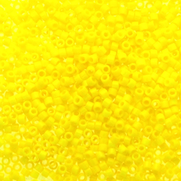 Opaque Yellow DB-0721 Delicas 11/0 5g