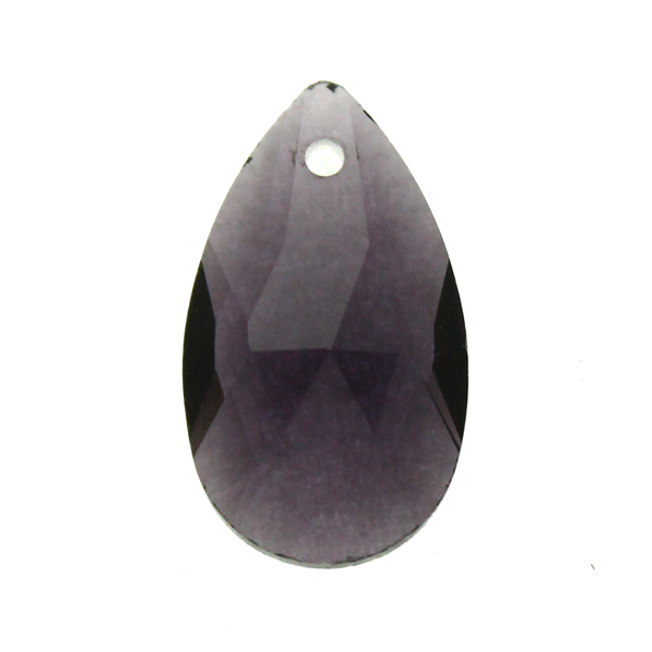 Purple Pear Pendant 22x13mm 1st