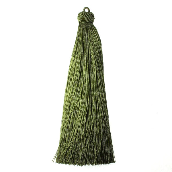 Olive Green Tassel/Tofs Ø18mm 16cm