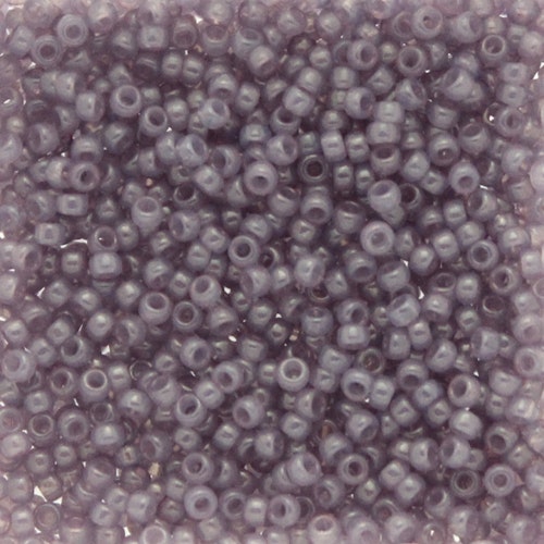 Translucent Lavender 15-2377 Miyuki Seedbeads 15/0 5g
