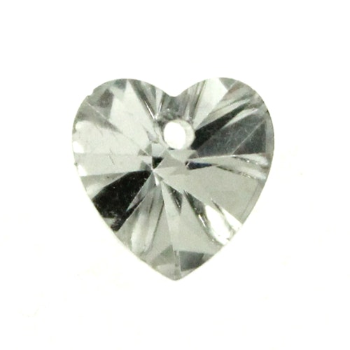 Crystal Foil Hjärta Glas 10x10mm 1st