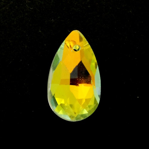 Crystal AB Pear Pendant 16x9mm 1st
