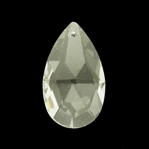 Crystal Pear Pendant 38x22mm 1st