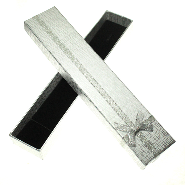 Silver Presentask till Armband/Halsband 20x4x2cm 1st