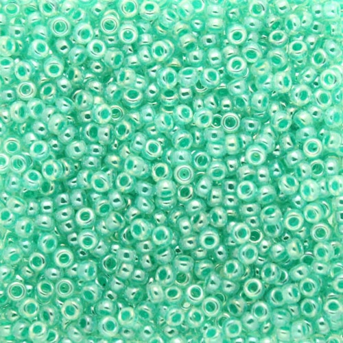 Aqua Green Ceylon 15-0536 Miyuki Seedbeads 15/0 5g