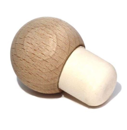 Bottle Stopper Wooden base Par Puca 1st