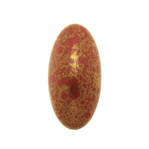 Opaque Red Teracota Bronze Athos Par Puca 20x10x6mm 1st