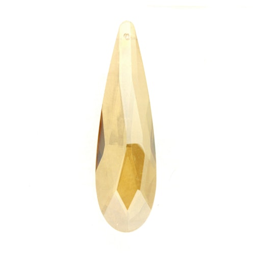 Gold Shade Droppe Glas 76x21mm 1st