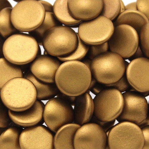 Brass Gold Cabochon Par Puca 8mm 5g