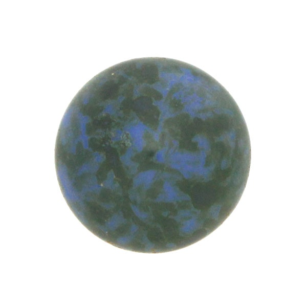 Frost Royal Blue Travertin Cabochon Par Puca 18mm 1st