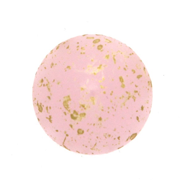 Frost Sweet Pink Gold Splash Cabochon Par Puca 18mm 1st