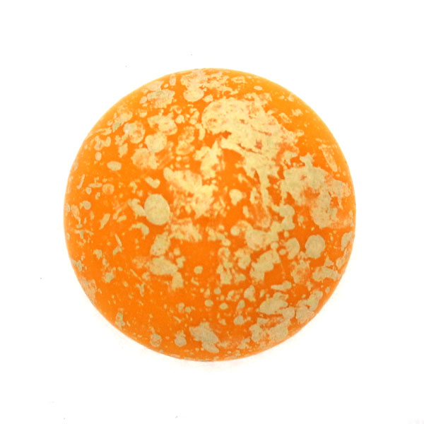Frost Tangerine Gold Splash Cabochon Par Puca 18mm 1st