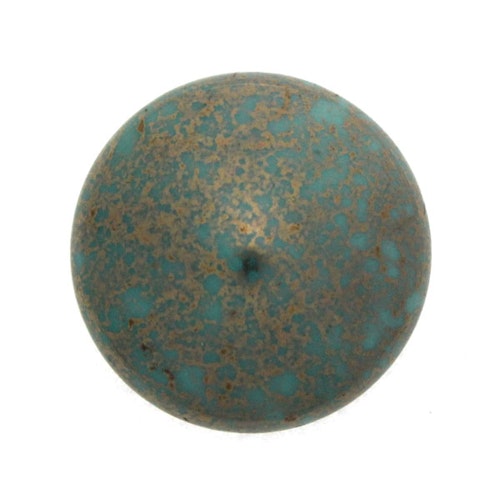 Frost Jade Teracota Bronze Cabochon Par Puca 25mm 1st
