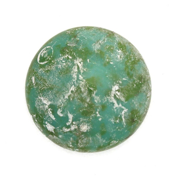 Frost Jade Patina Silver Cabochon Par Puca 25mm 1st