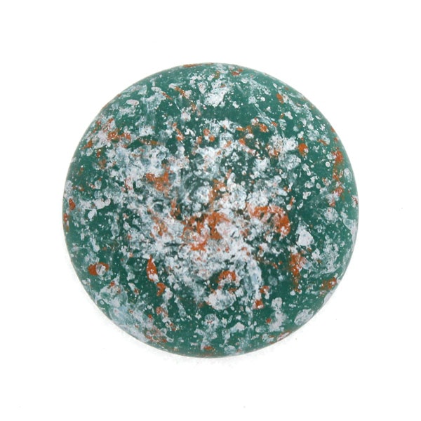 Frost Jade Tweedy Copper Cabochon Par Puca 25mm 1st