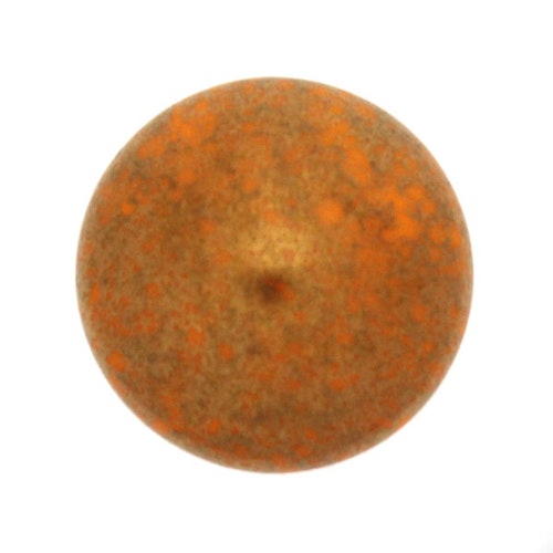 Frost Tangerine Teracota Bronze Cabochon Par Puca 25mm 1st