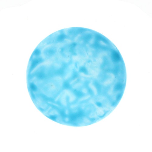 Alabaster Milky Turquoise Cabochon Par Puca 25mm 1st