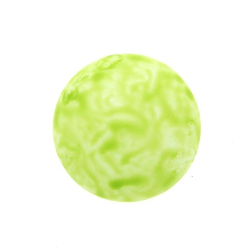 Alabaster Milky Lime Cabochon Par Puca 18mm 1st